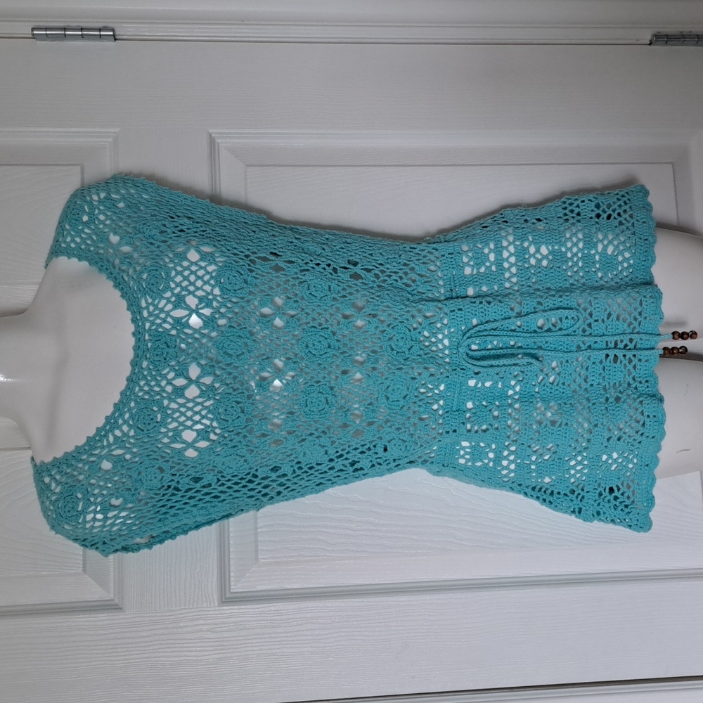 Cotton Crocheted Top